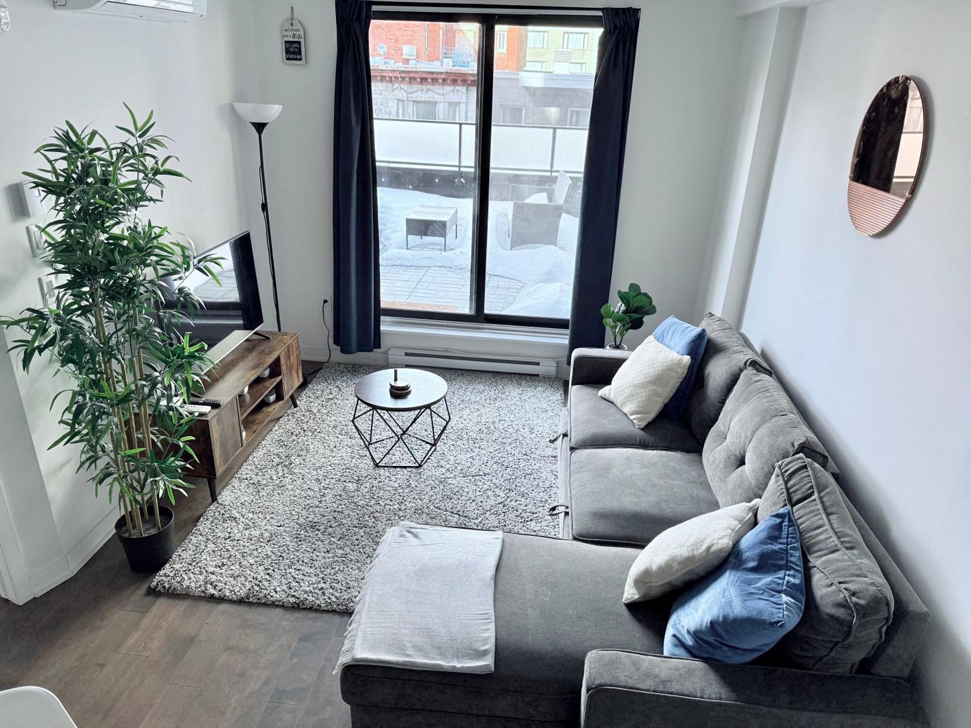Condo In The Heart Of Downtown Montréal Eksteriør billede